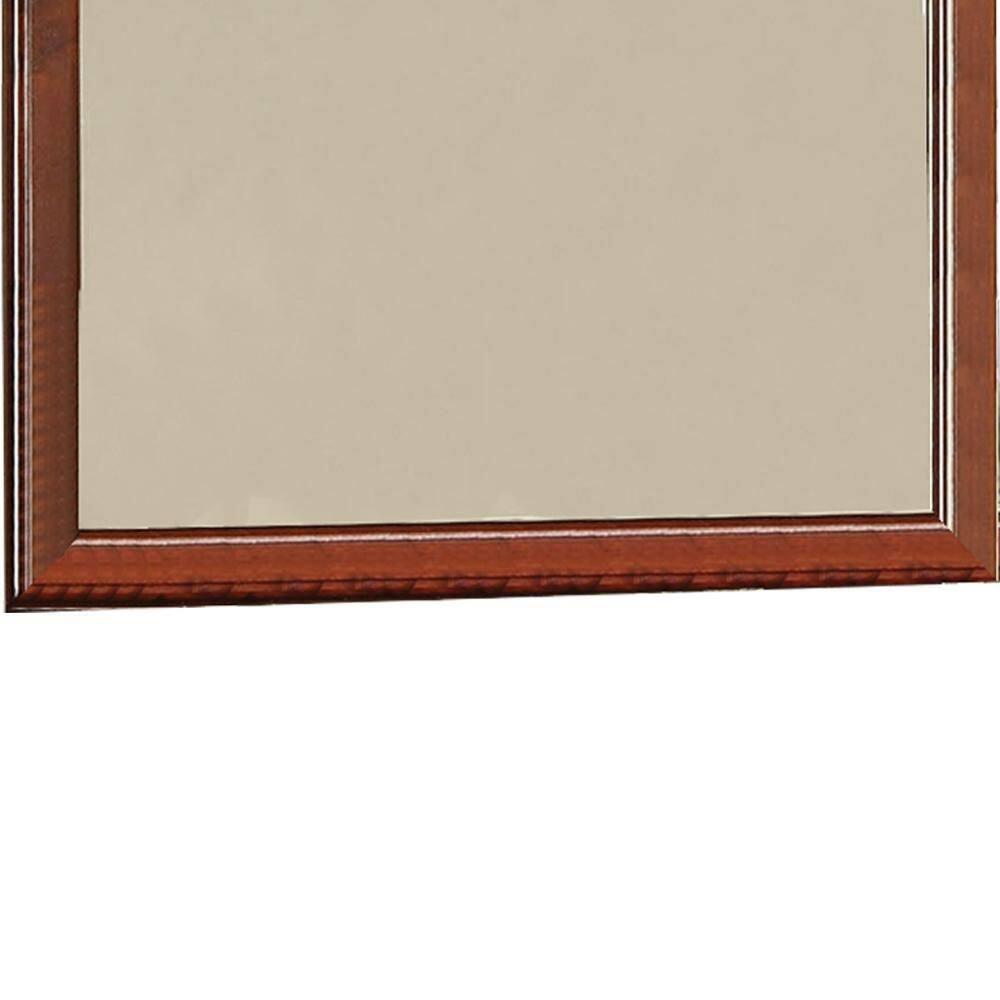 Louis Philippe III Flat Dresser Mirror