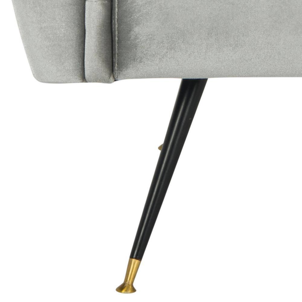 Mira Accent Chair - FOX6285 - Light Grey - Safavieh