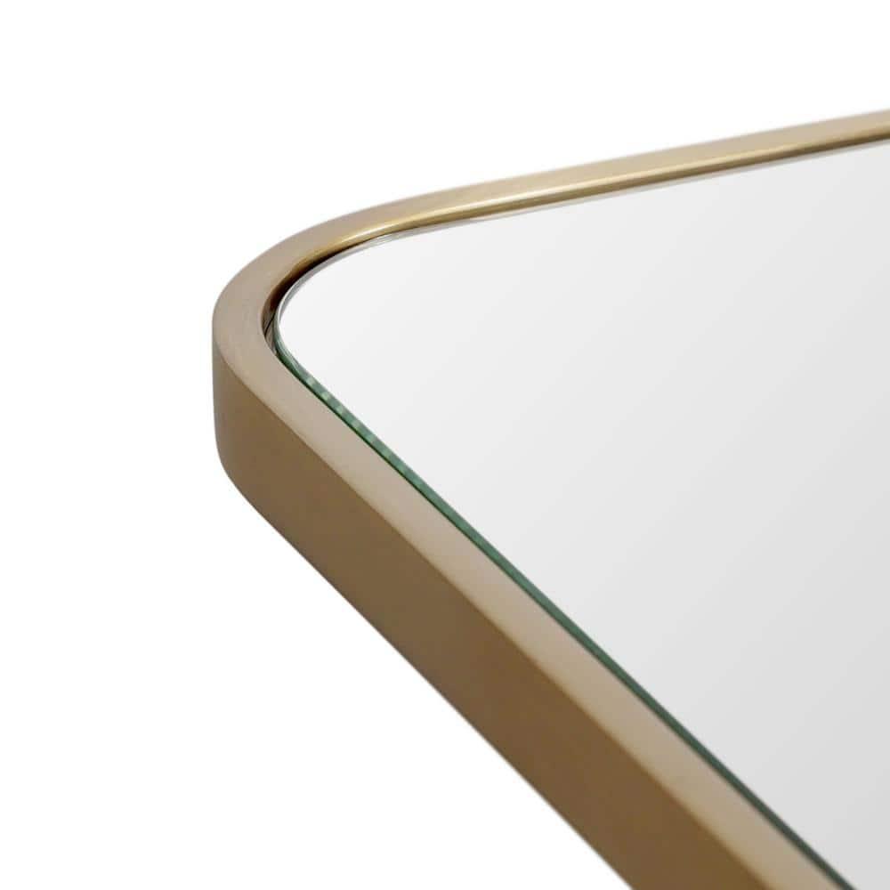 Trinity 24 in. x 67 in. Square Radius Mirror