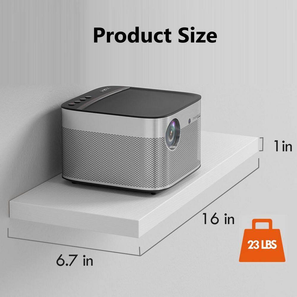 Sorbus 4 Pack Wall Mounted Floating Shelves - for storage and displaying showpieces, home decor items, and other prized possessions (White)