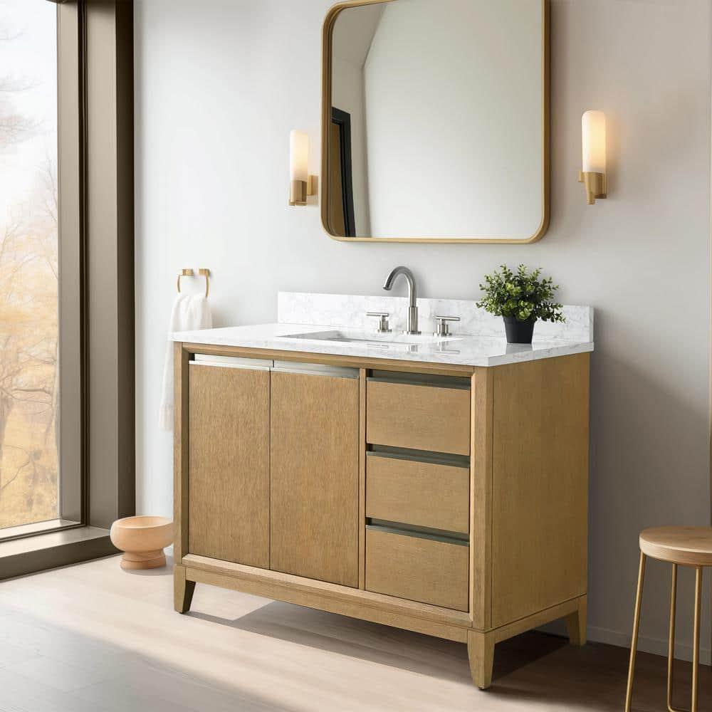 42 Single Bathroom Vanity with Top
