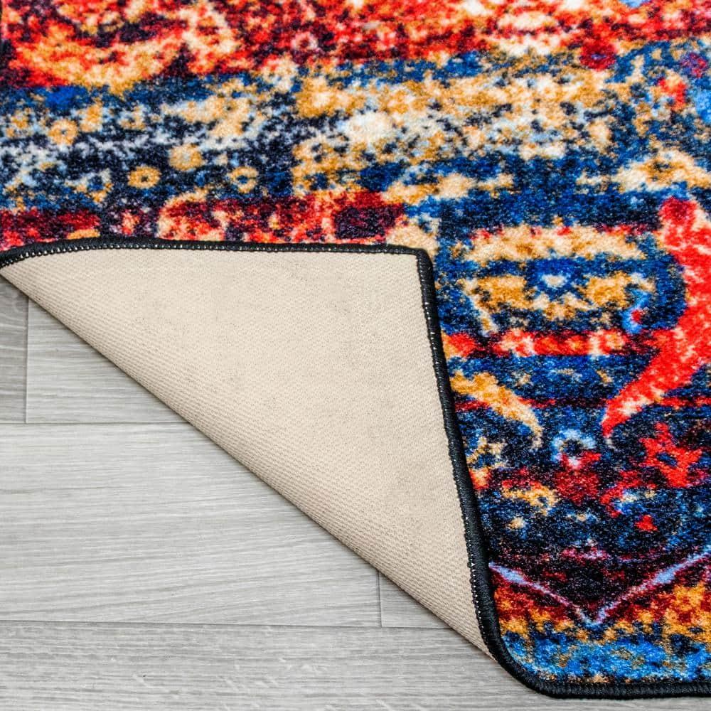 Bohemian Rustic Medallion Indoor Runner or Area Rug