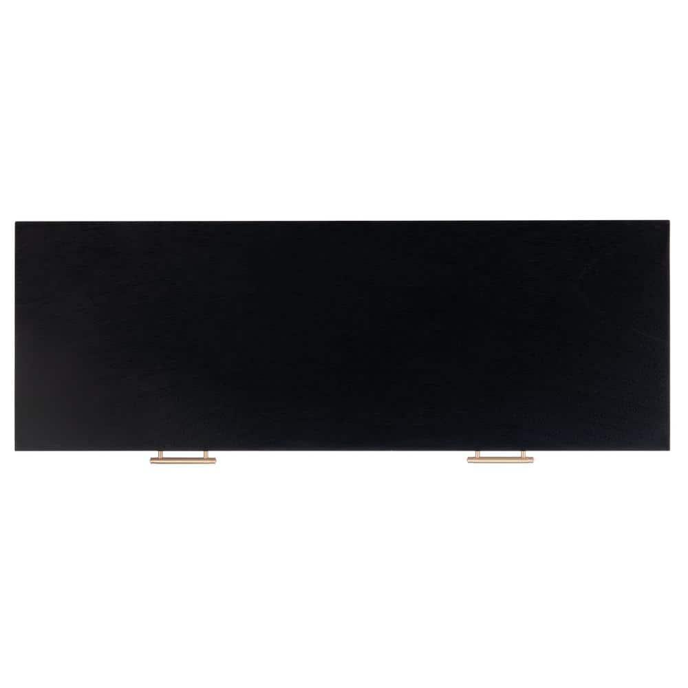 Estella 2 Drawer Console Table - CNS5731B - Black - Safavieh
