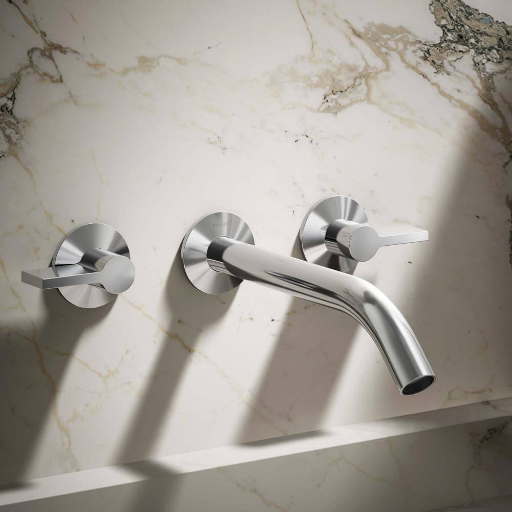 Components Wall-Mount Bathroom Sink Faucet Trim
