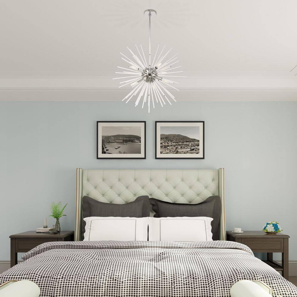 Livex Lighting Utopia 8 - Light Chandelier in  Polished Chrome