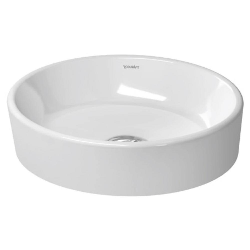 Starck 2 Ceramic Oval Vessel Bathroom Sink