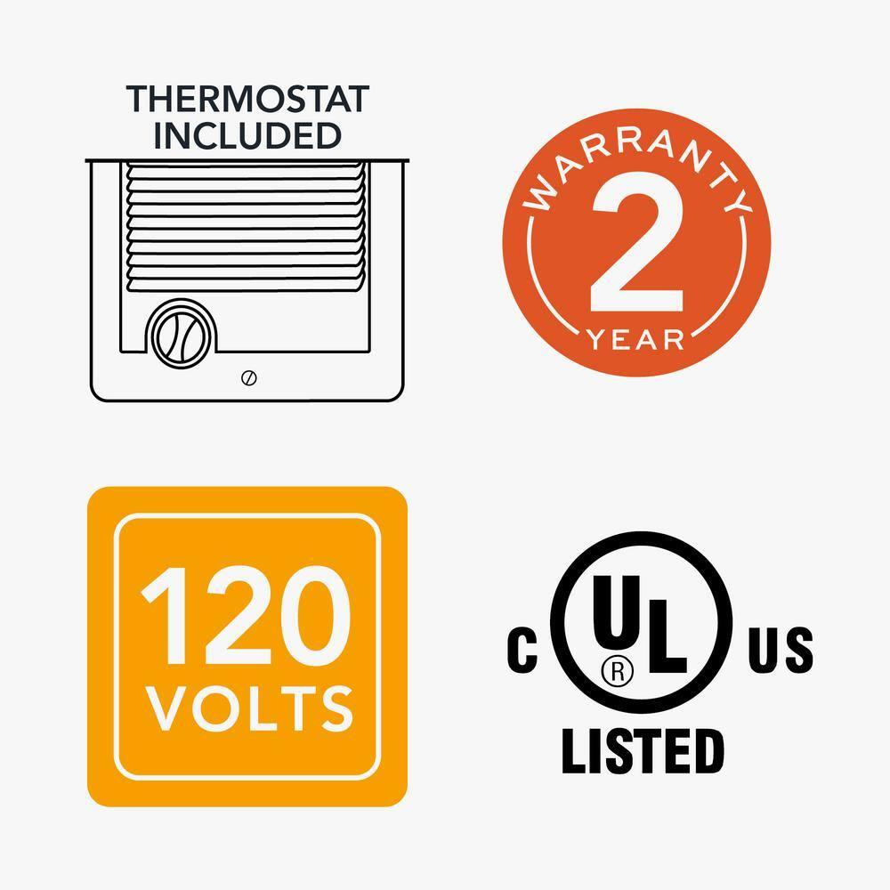 Cadet Com-Pak Plus Series Electric Fan Wall Mounted Heater & Reviews | Wayfair