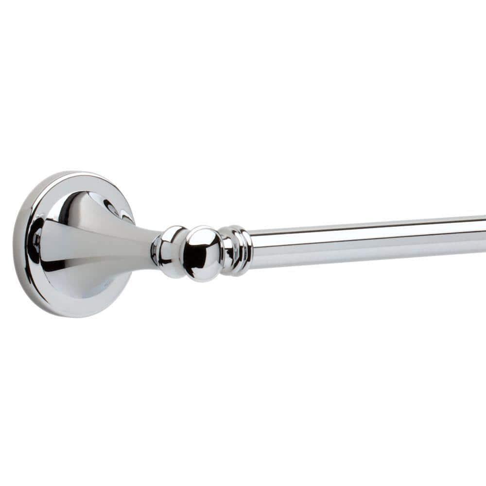 Delta Silverton Wall Mount Towel Bar Bath Hardware Accessory in Polished Chrome 132886