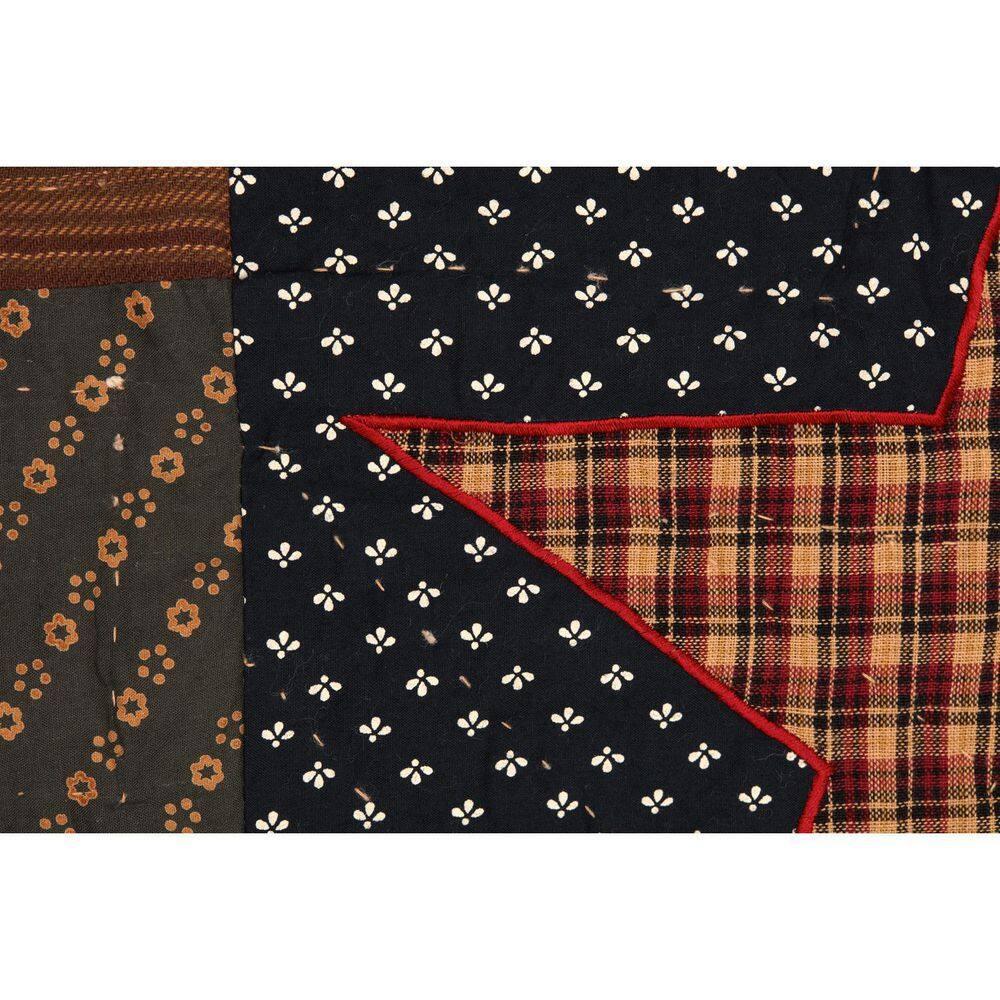 Patriotic Patch Handmade Throw Blanket