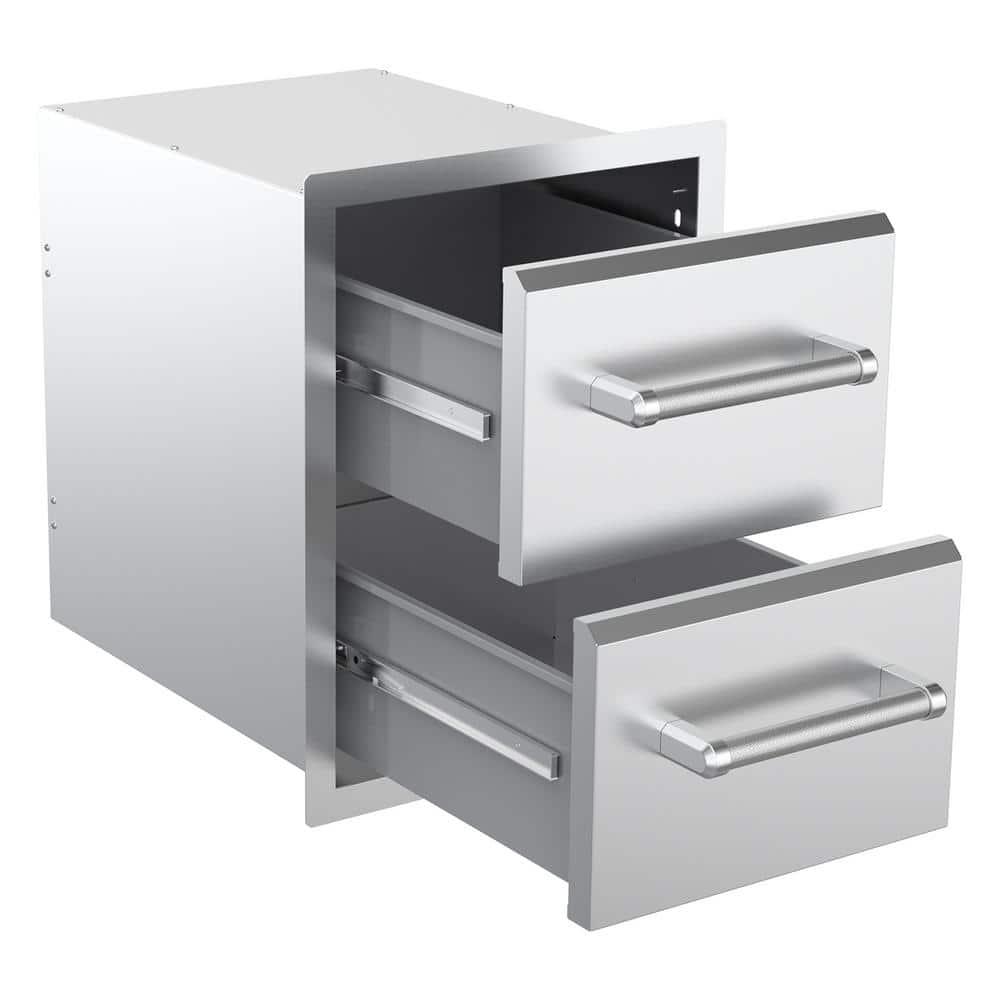 Spire Vertical Double Drawers (10"/10"), 780-0016B
