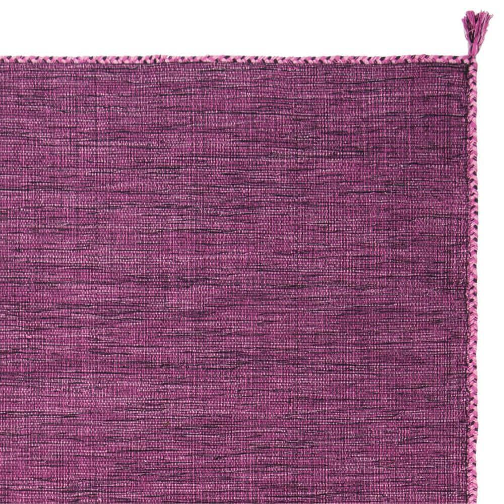 Montauk MTK150 Hand Woven Indoor Area Rug - Purple/Black - 8'x10' - Safavieh