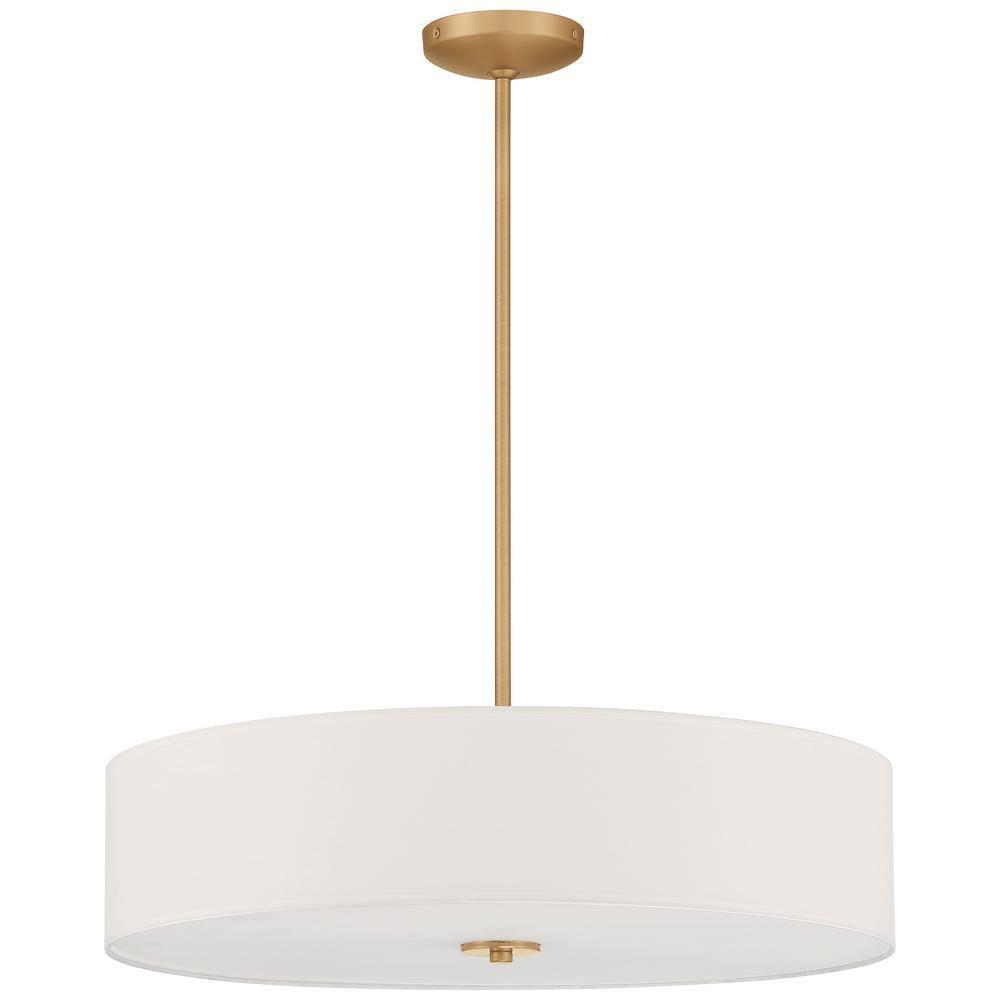 Access Lighting Mid Town 4 - Light Pendant in  Antique Brushed Brass