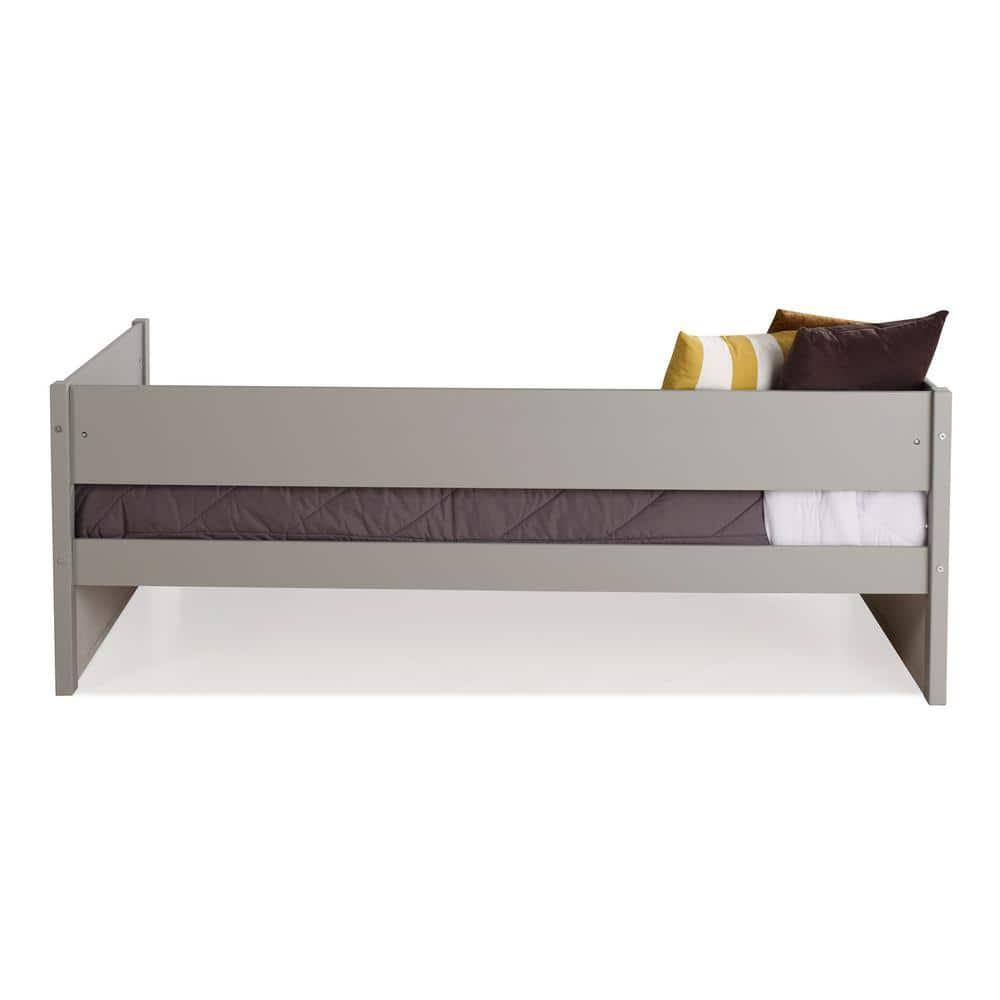 Camaflexi Tribeca Solid Wood Twin Daybed and Trundle Set in Gray