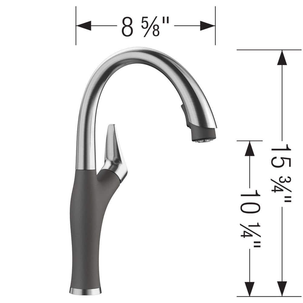 Artona Pull Down Dual Spray Kitchen Faucet