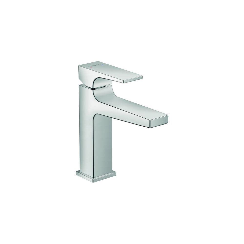Hansgrohe Metropol Single-Hole Faucet 110 with Lever Handle and Drain Assembly, 1.2 GPM
