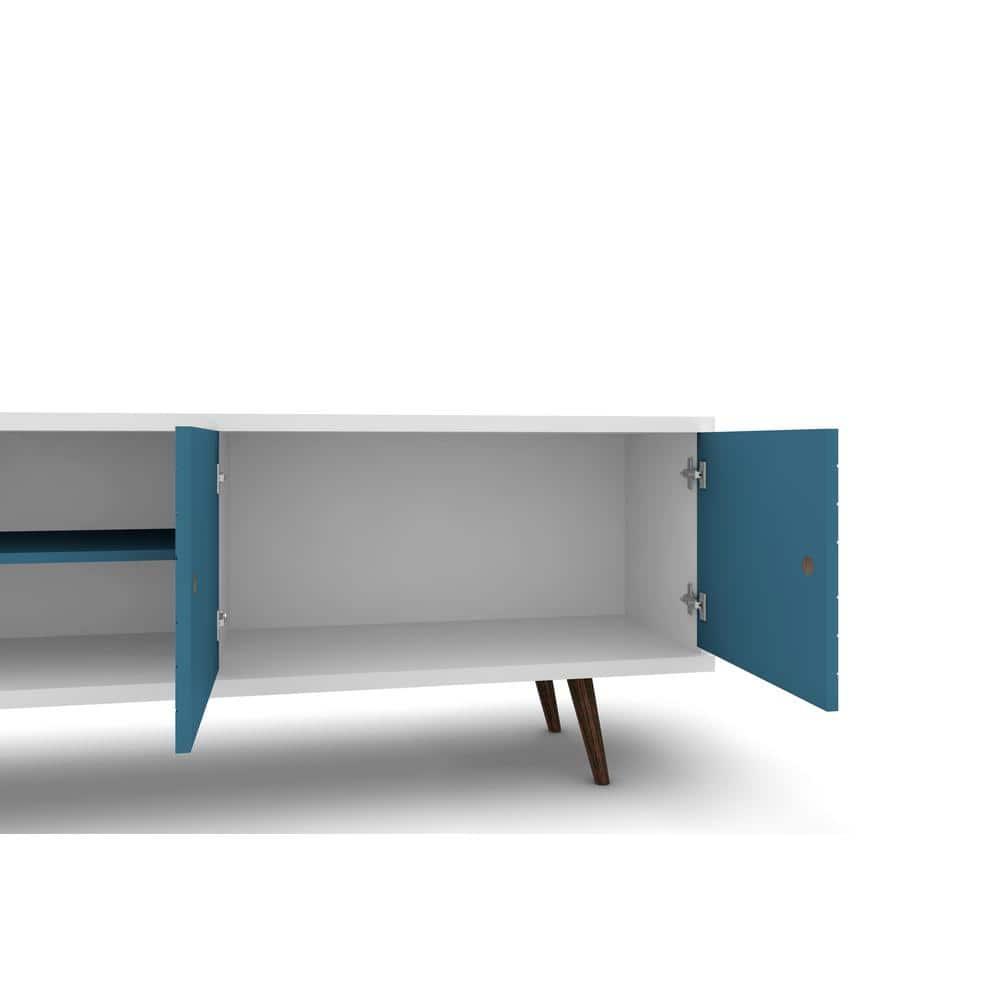 Manhattan Comfort Liberty TV Stand with 3-Shelves and 2-Doors