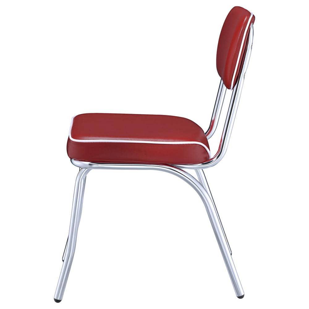Newline Retro Upholstered Dining Side Chair (Set Of 2)