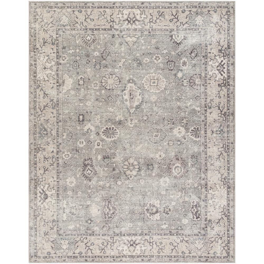 Becki Owens x Livabliss Oriental Vintage Dark Brown Area Rug