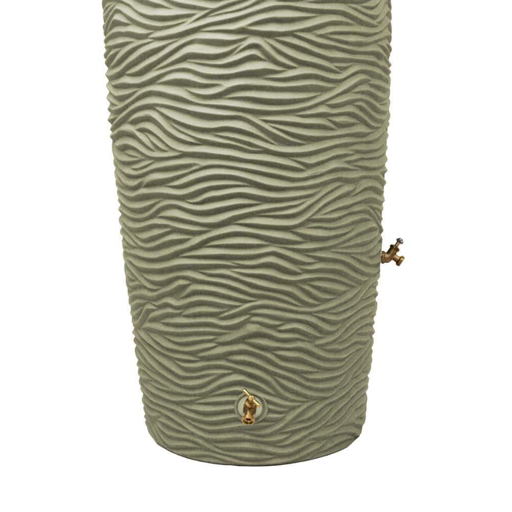 Loon Peak® Loon Peak® 65 Gallons Plastic Drainable Planter Rain Barrel