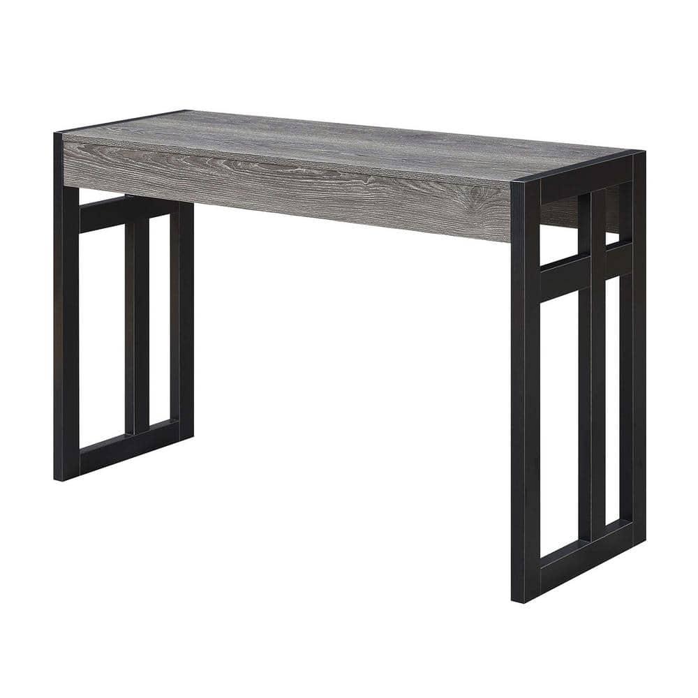 Convenience Concepts Monterey Console Table, Weathered Gray/Black