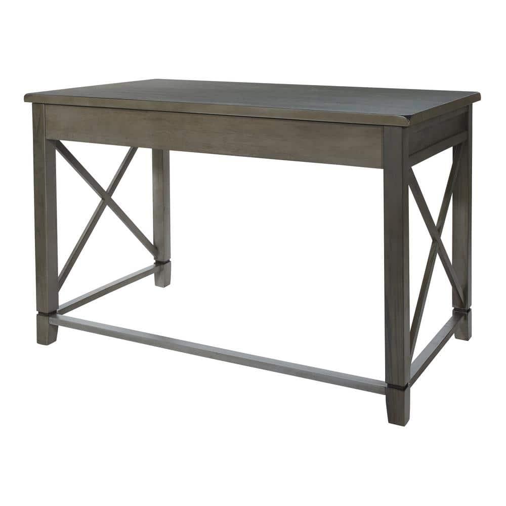 Hillsboro Writing Desk in Gray Wash K/D by OSP Home Furnishings