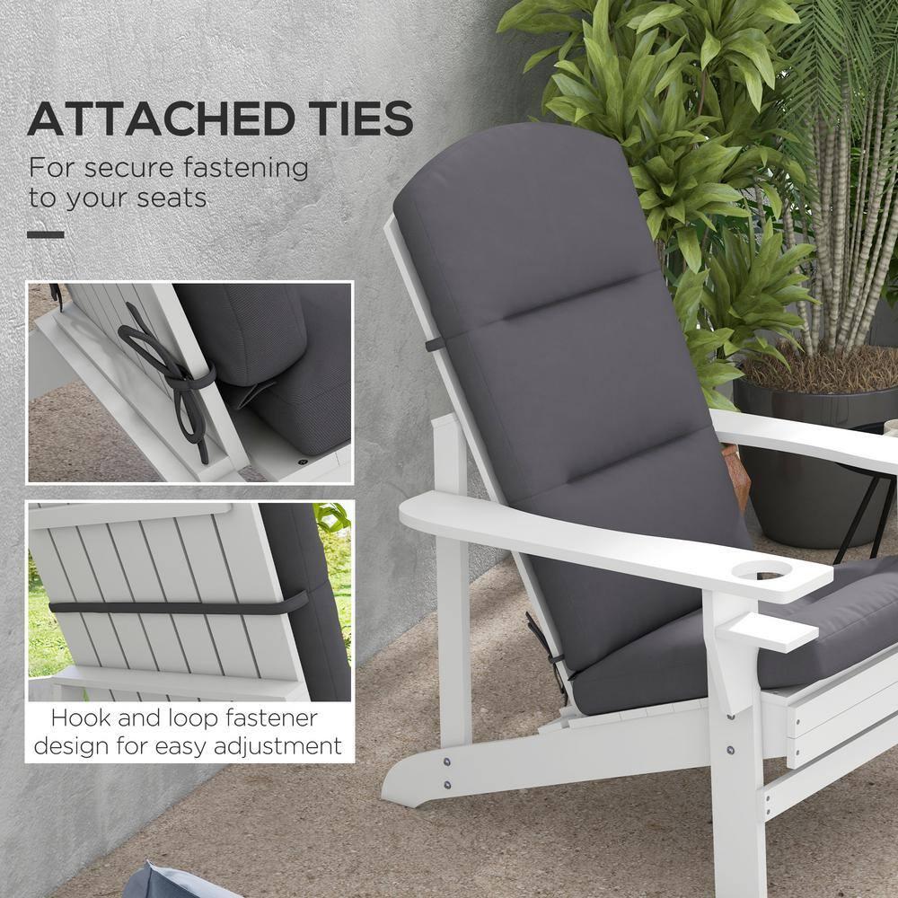 Highland Dunes Outdoor 1.5'' Adirondack Chair Back Cushion (Set of 2)