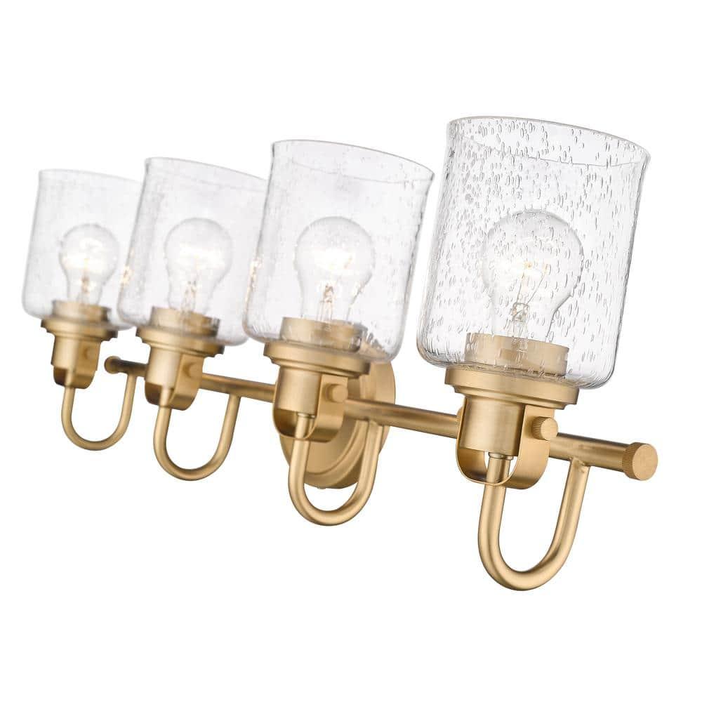 Z-Lite Kinsley 4 - Light Vanity in  Heirloom Gold
