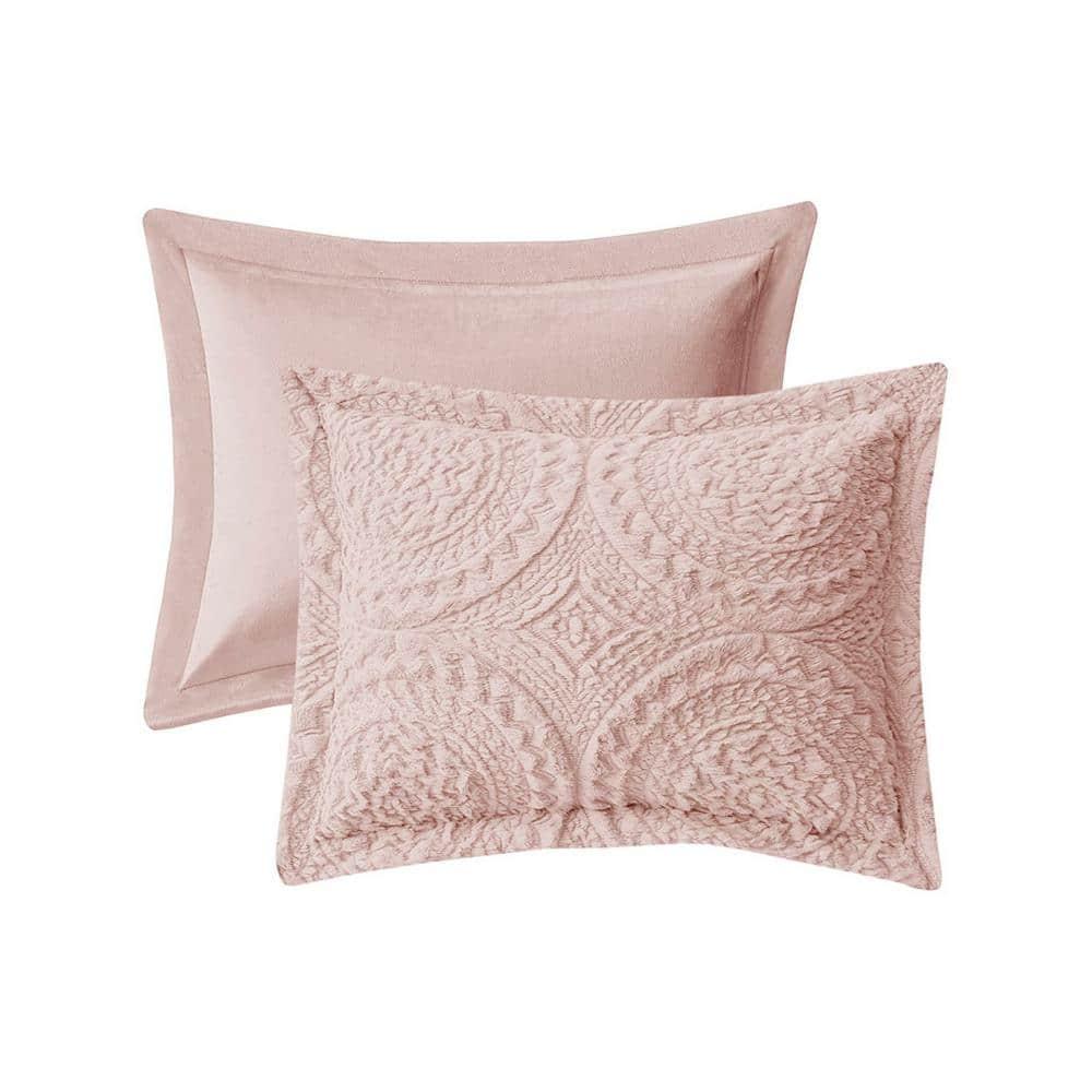 Madison Park Arya Embroidered Medallion Faux Fur Ultra Plush Comforter Set
