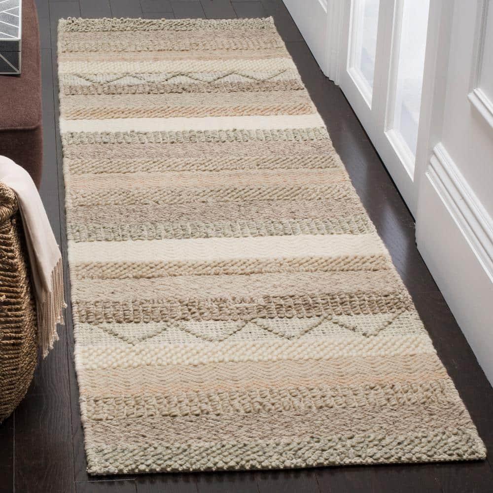 Natura NAT101 Hand Woven Runner Rug - Beige - 2'3"x20' - Safavieh.