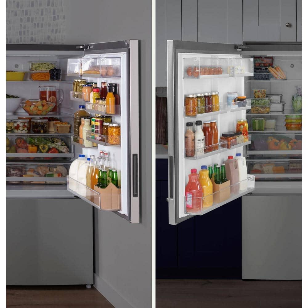 GE Appliances 31" Counter Depth Bottom Freezer 17.7 cu. ft. Refrigerator GBE17HYRFS