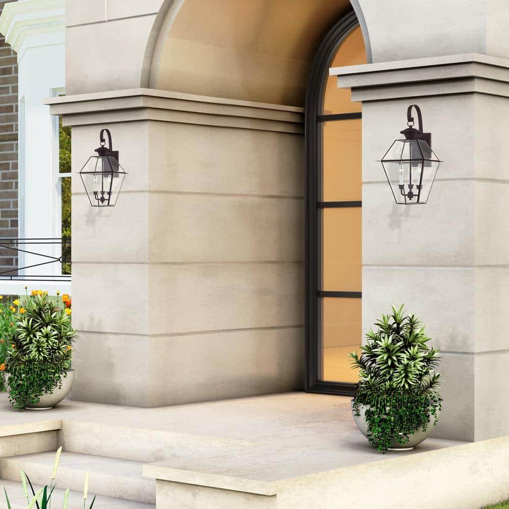 Livex Lighting Westover 3 - Light Wall Light in  Bronze
