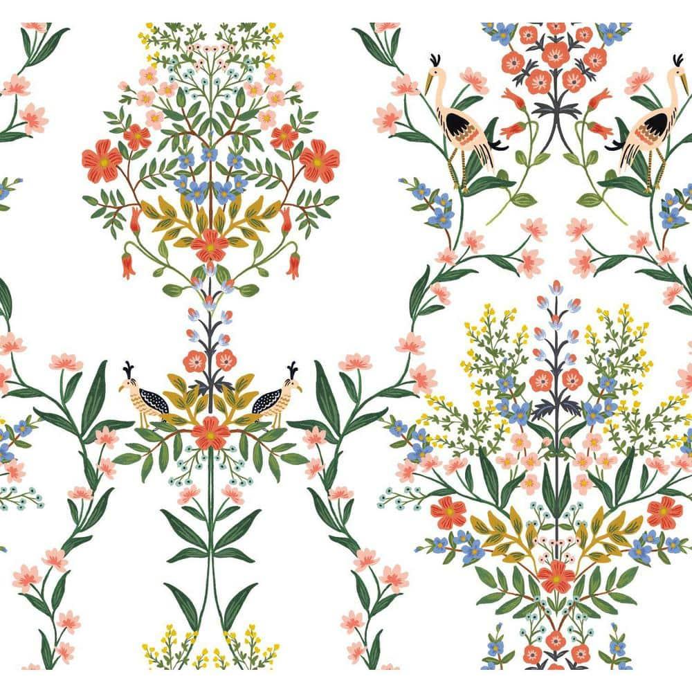 Luxembourg 20' L x 27" W Peel and Stick Wallpaper Roll