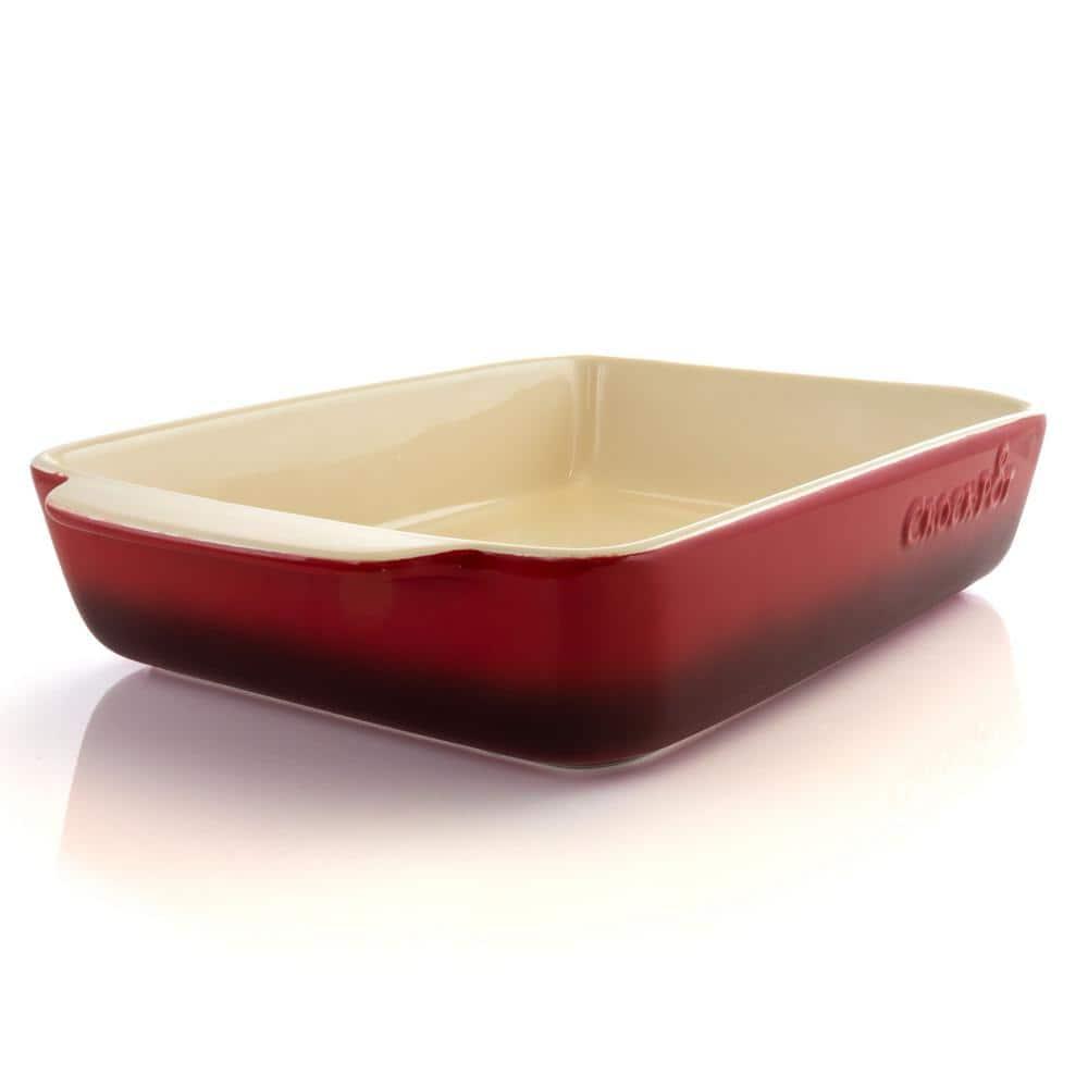 Crock-pot Crock-Pot 4 Qt. Stoneware Rectangle Bake Pan