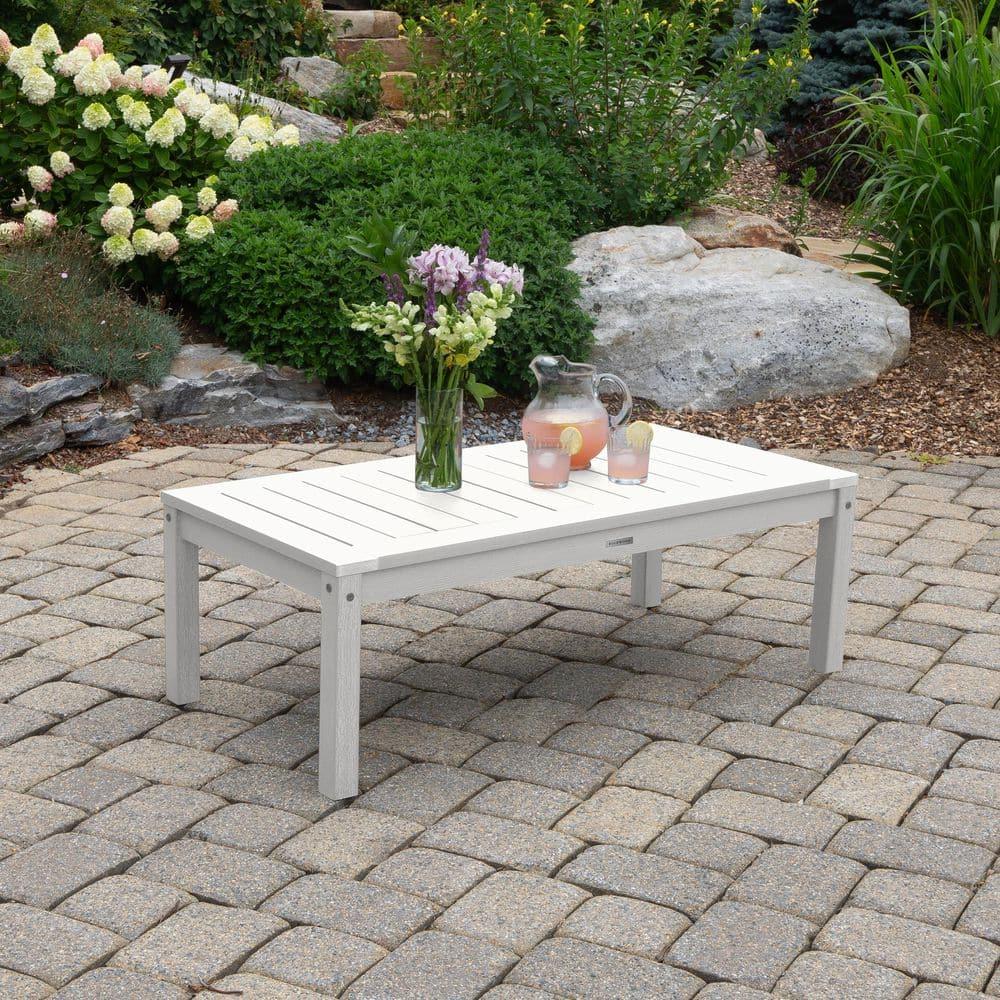 Highwood Adirondack Coffee/Conversation Table - 24" W x 48" L x 16" H, Outdoor, Eco-friendly, Synthetic Wood