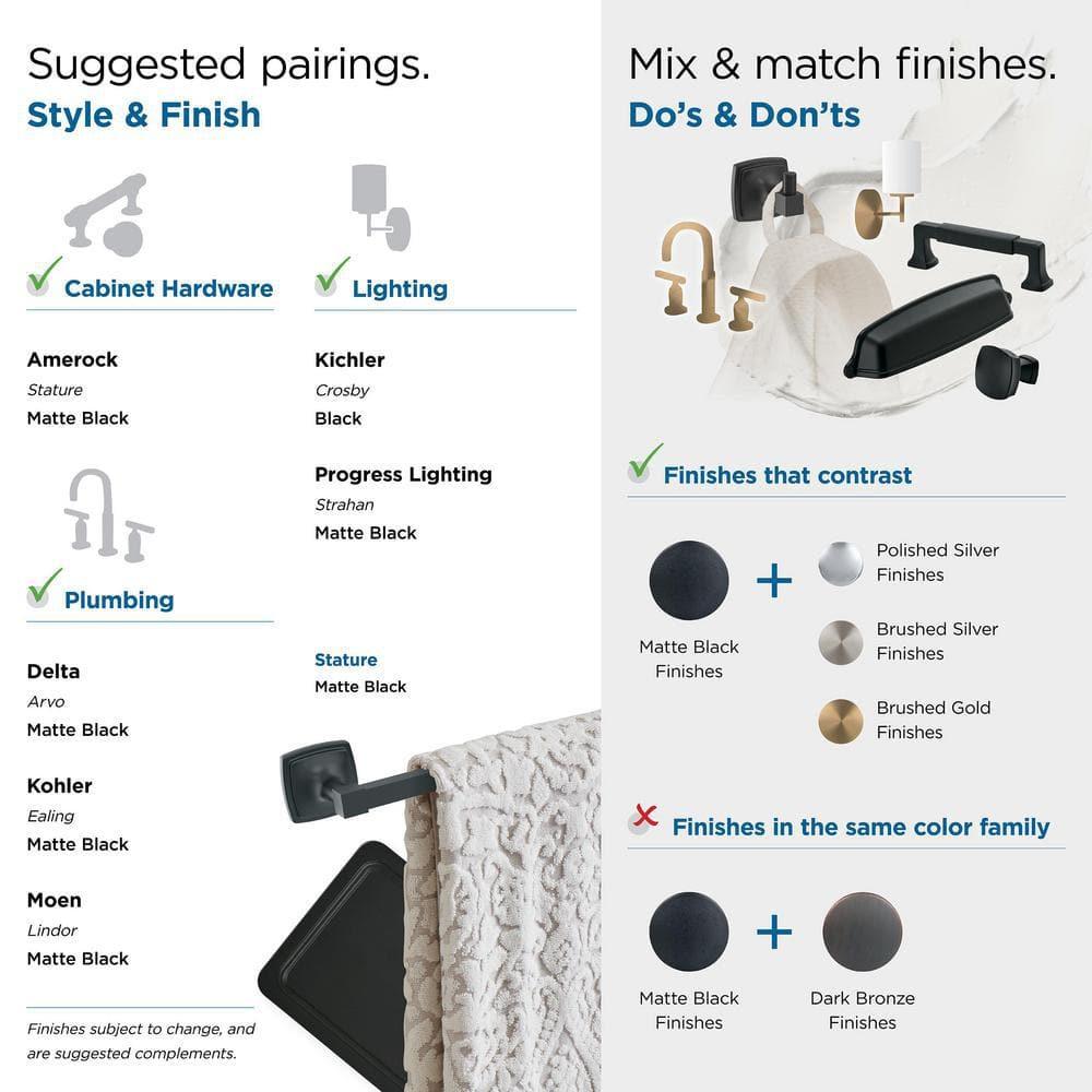 Stature Wall Mount Toilet Paper Holder