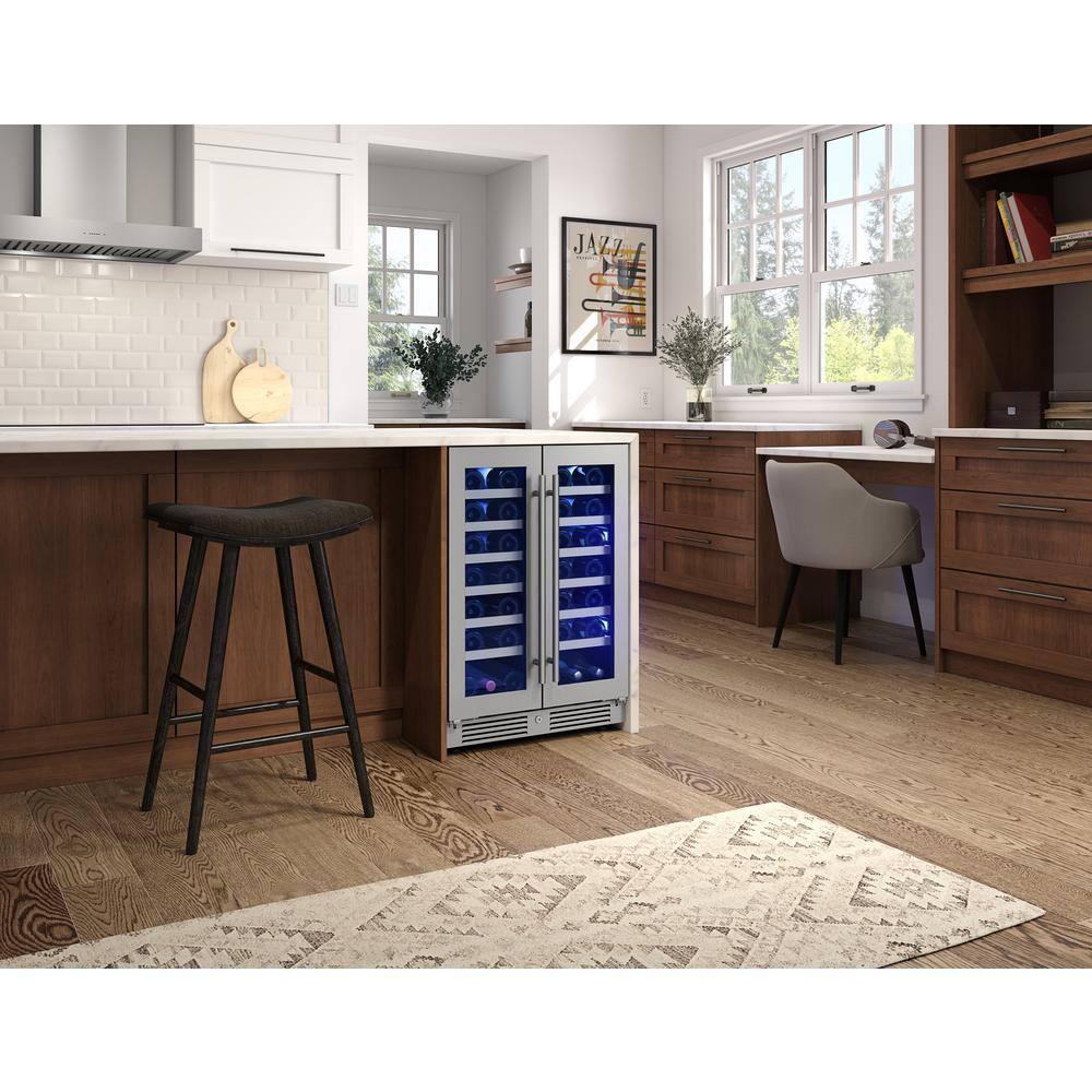 Zephyr Presrv 24" 42-Bottle Dual Zone Wine Cooler