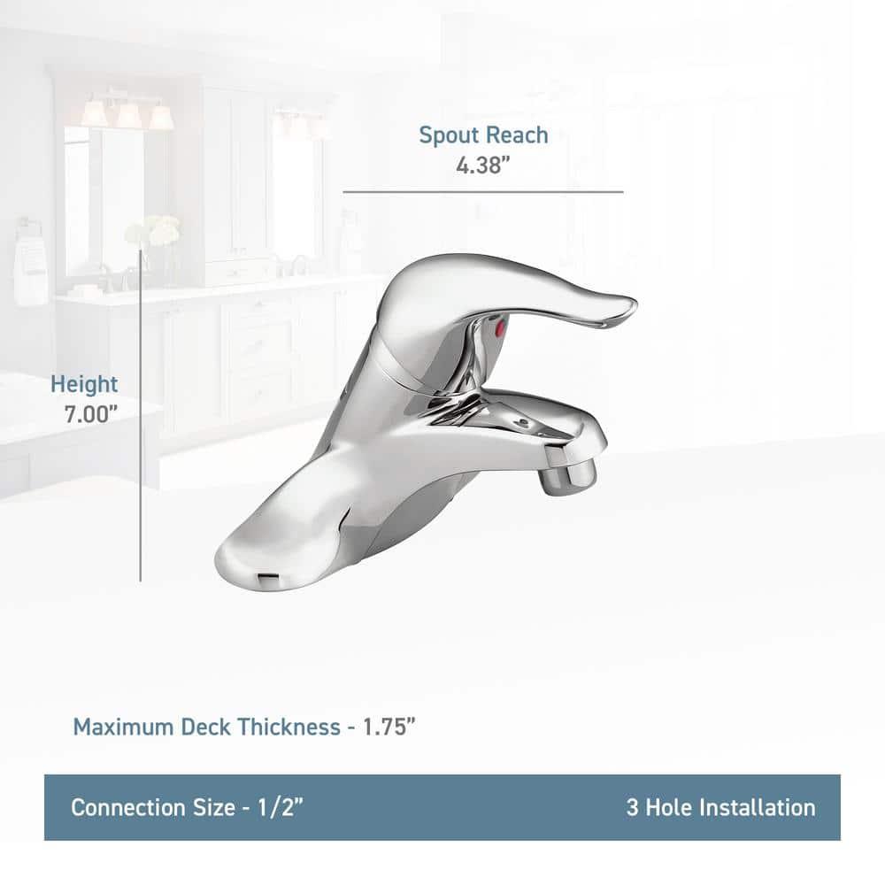 Moen Chateau Chrome One-Handle Bathroom Faucet