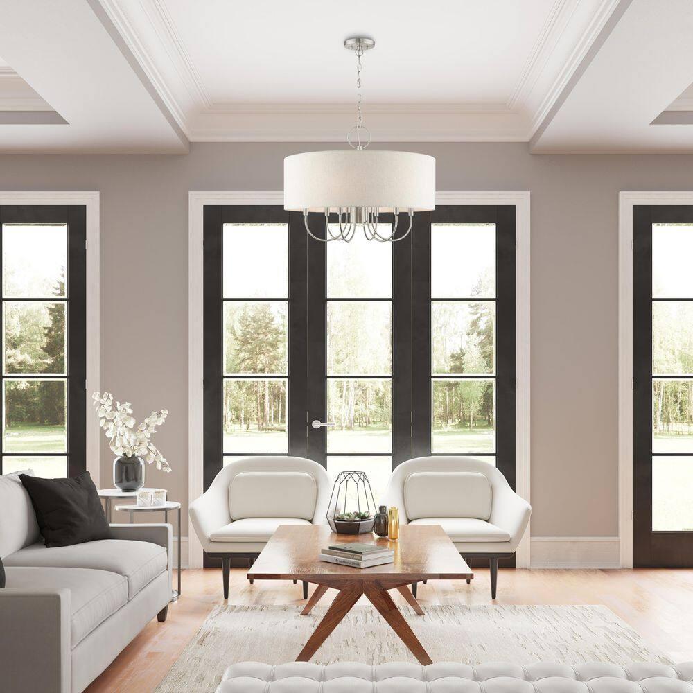 Livex Lighting Blossom 7 - Light Pendant in  Brushed Nickel