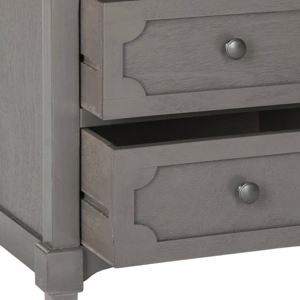 Rosaleen Side Chest - AMH5723 - Grey - Safavieh Couture