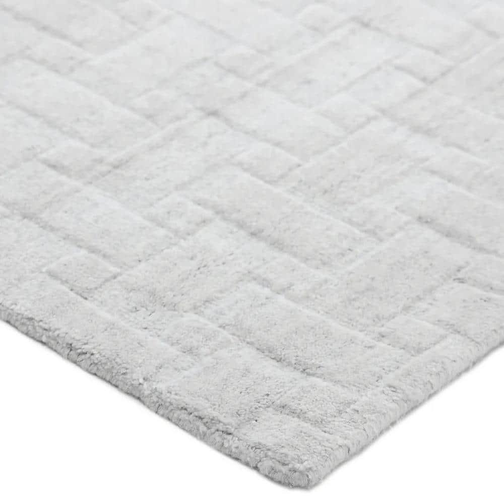 Brena Hand-Loomed Wool-Blend Rug - Ivory / 5' x 8'