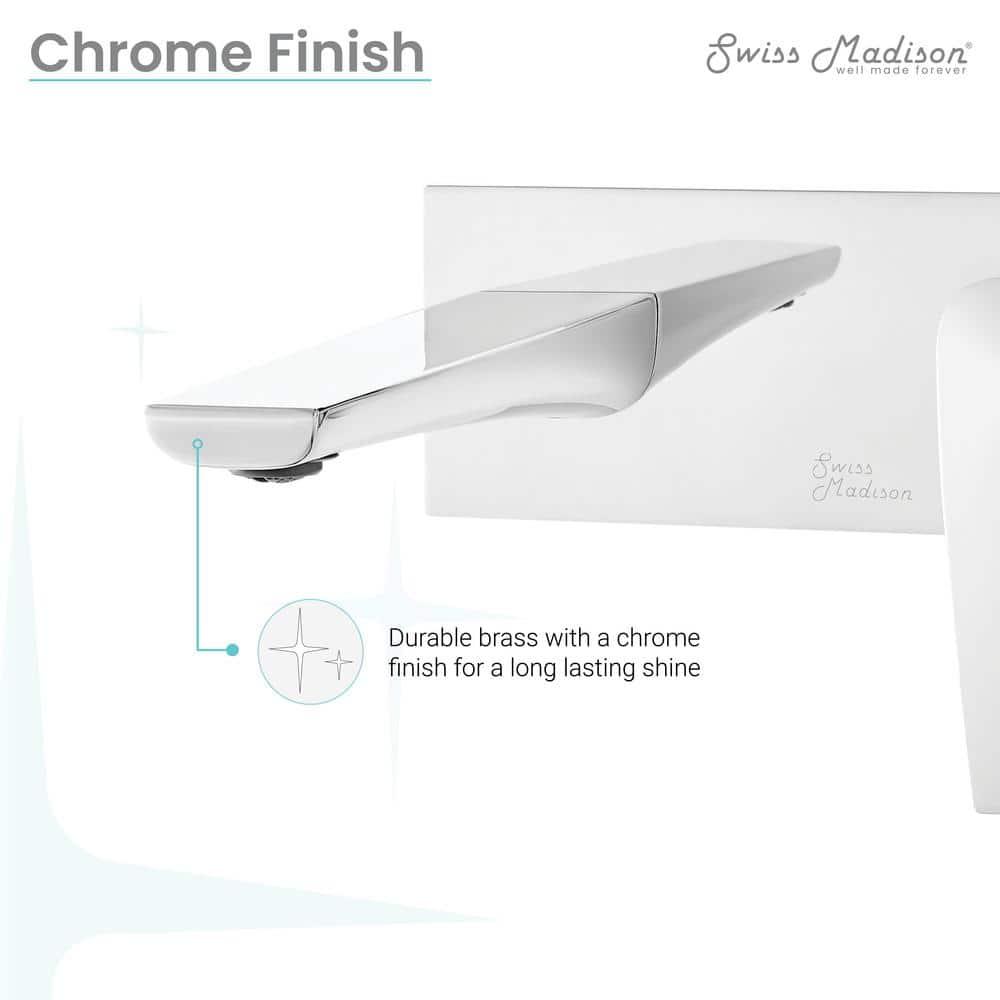 Voltaire Single-Handle, Wall-Mount, Bathroom Faucet