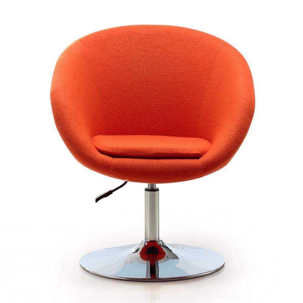 Ivy Bronx Sior Upholstered Swivel Barrel Chair