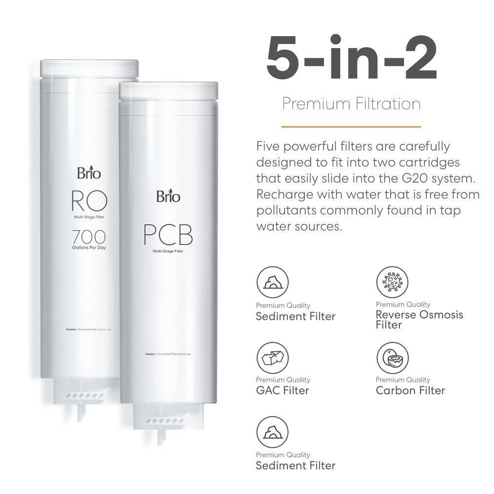 Brio ROSL700WHT Filtration System