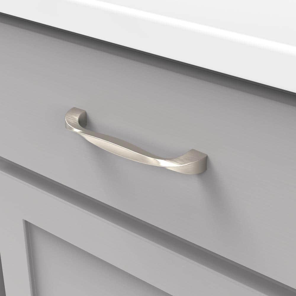 Twist Kitchen Cabinet Handles, Solid Core Drawer Pulls for Cabinet Doors, 5-1/16" (128mm)