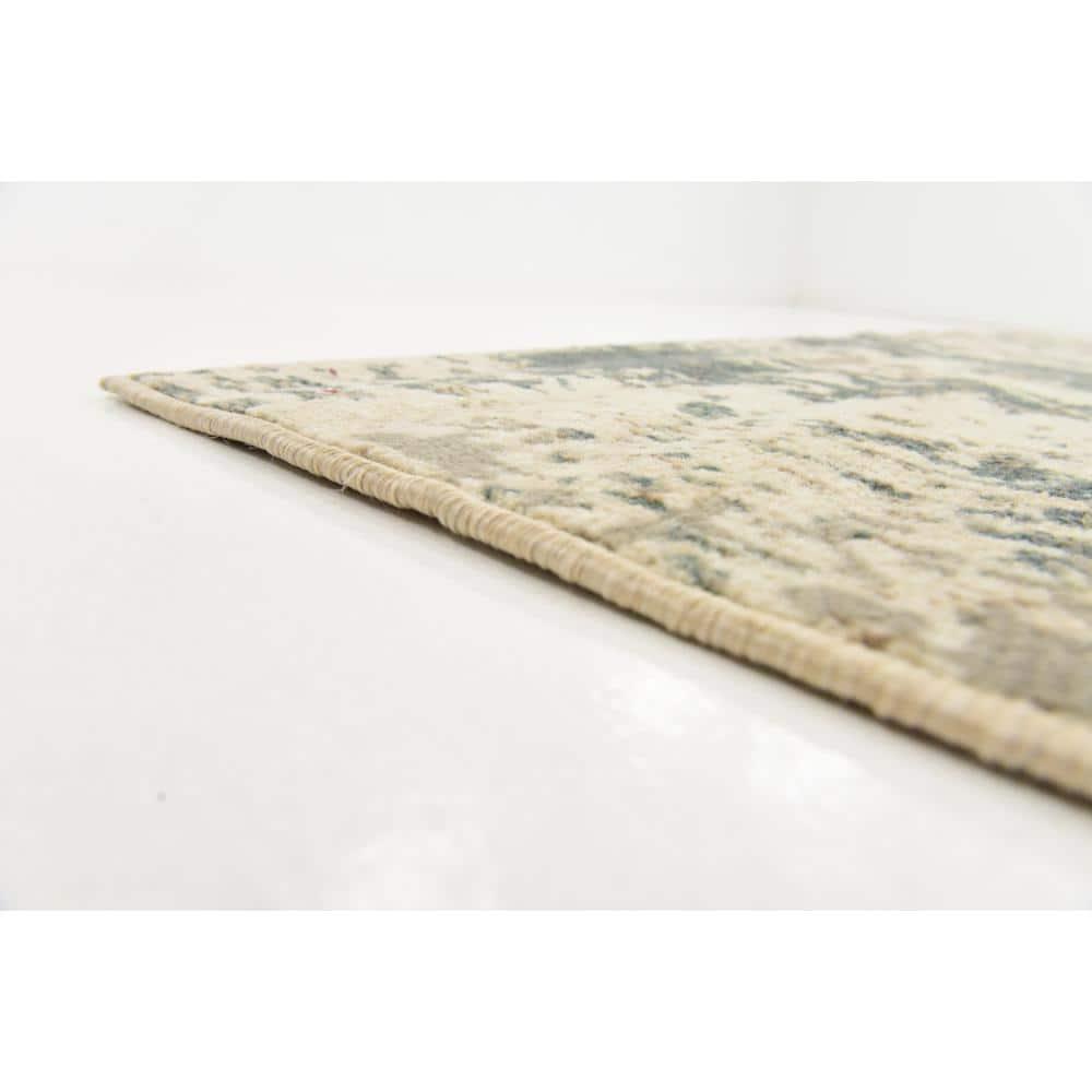 Unique Loom 8' 0 x 10' 0 Beige Tuareg Arid Area Rug