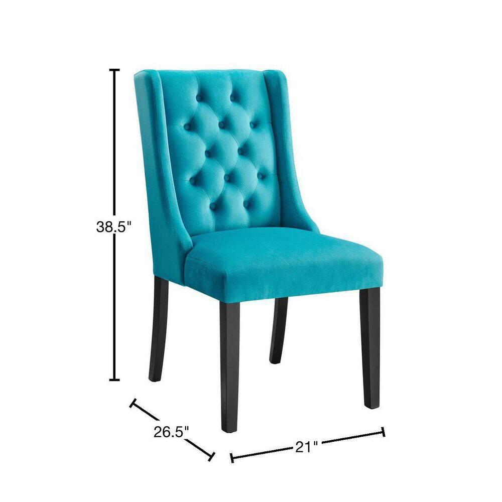 Baronet Performance Velvet Dining Chairs by Modway (Set of 2)