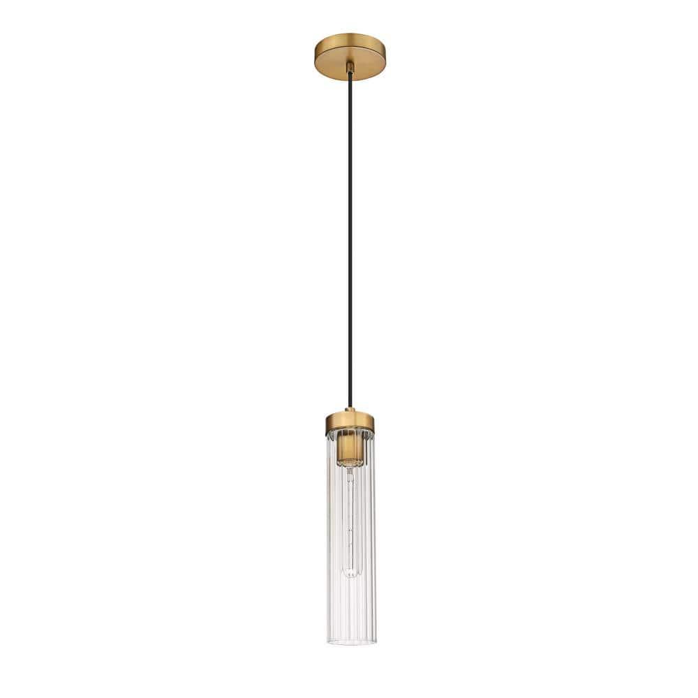 Z-Lite Beau 1 - Light Pendant in  Rubbed Brass