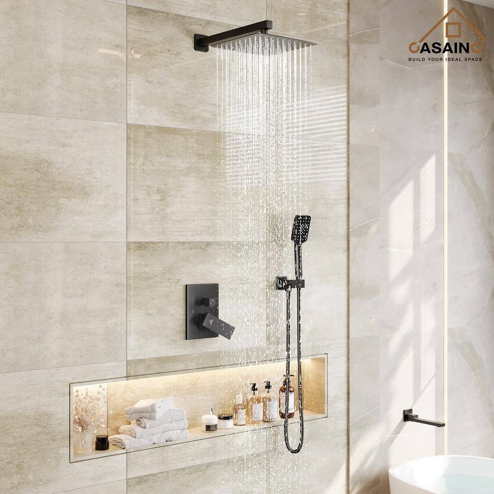 Shower Faucets & Systems All-In-One Kit with Rough in-Valve