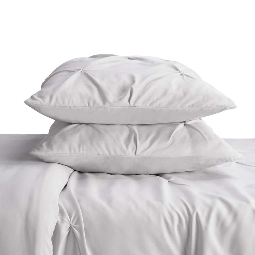 Serta Simply Clean Microfiber 3 Piece Duvet Cover Set