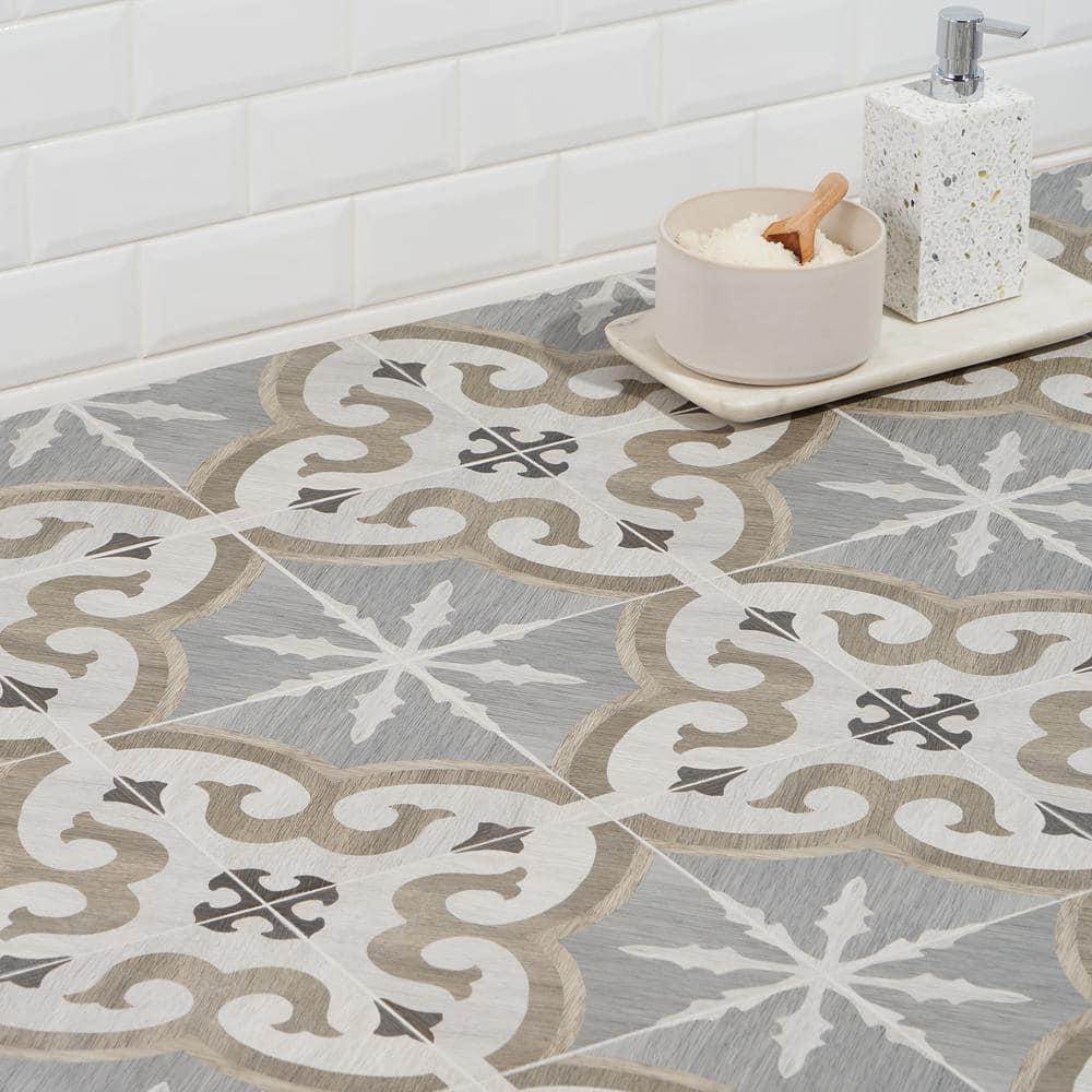 Beverly 8" x 8" Porcelain Patterned Wall & Floor Tile (12.91 sq. ft./ Case)